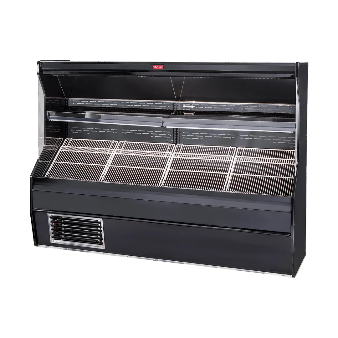Howard-McCray SC-P32E-6S-B-LED 74" Refrigerated Produce Display Case, Black