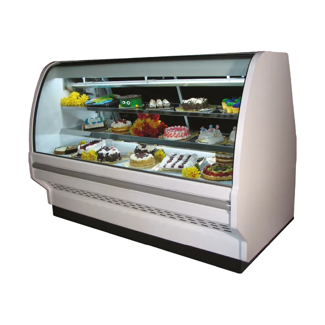 Howard-McCray SC-CBS40E-6C-BE-LED 76" Black Refrigerated Bakery Display Case