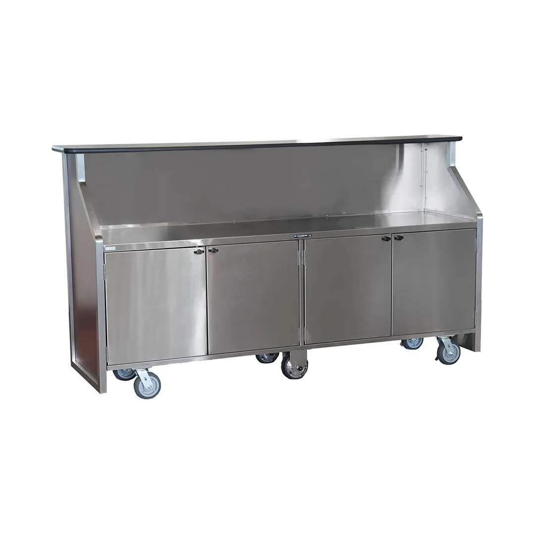 Lakeside 173673 Portable Bar, 95 1/8"L X 46"H X 26"D