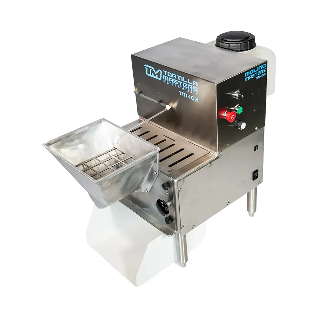 Tortilla Masters TM403 Molino Masters Countertop Corn Grinder for Tortillas, 800W, 120V