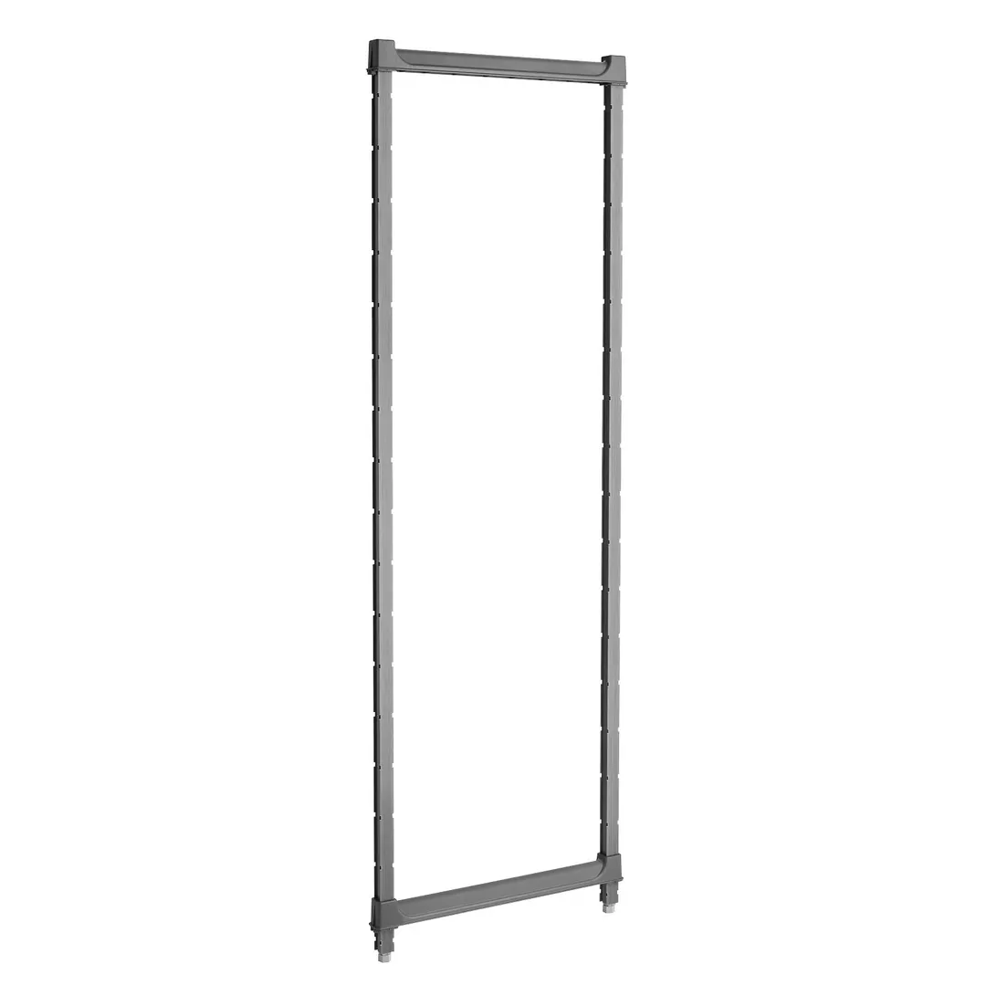 Cambro CBPK2184580 Camshelving Basics Plus Post Kit, 21W x 84H, Stationary, Plastic Finish, NSF