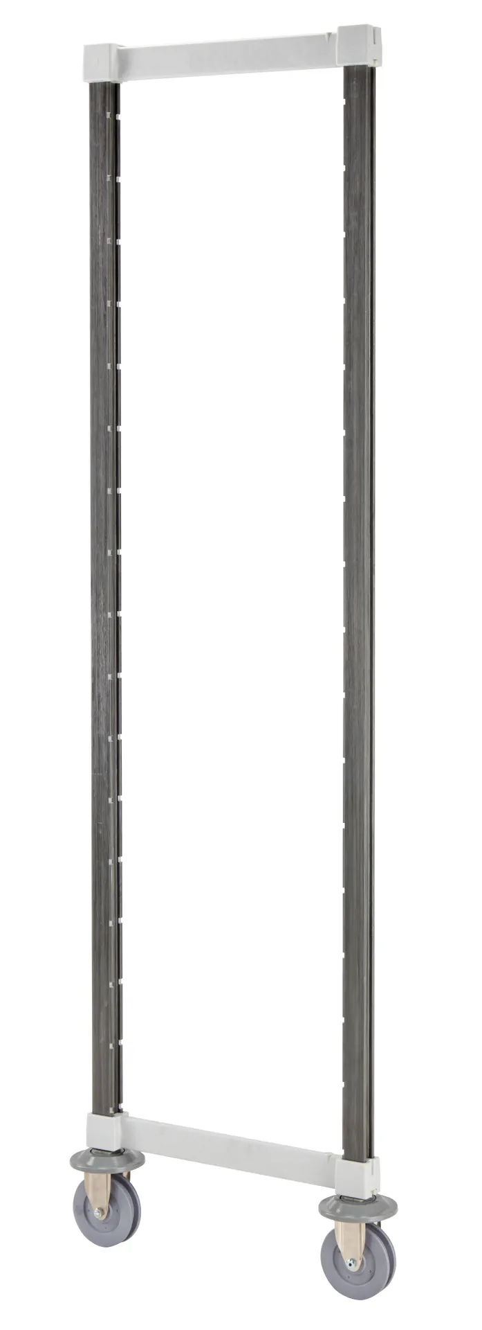 Cambro EXHDPK2470480 Camshelving Xtra High Density Post Kit, 24.5W x 64H, Mobile Unit, Speckled Gray, Plastic Finish