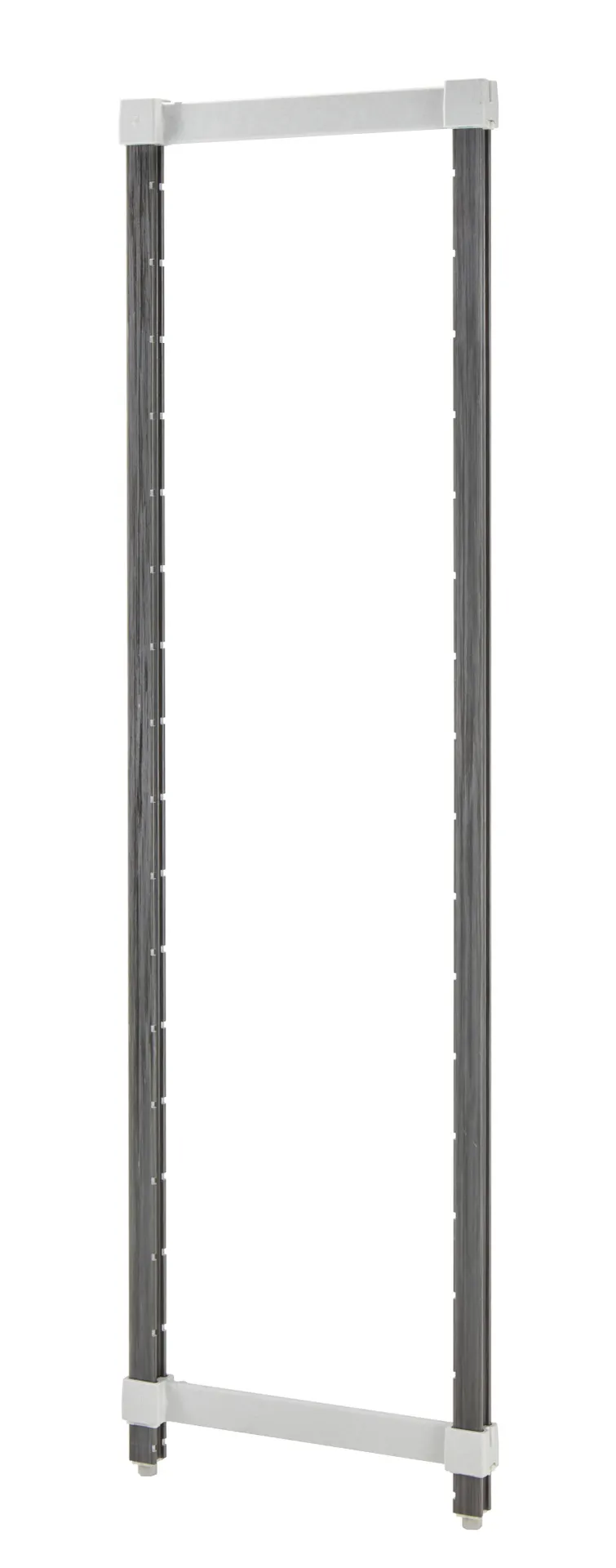 Cambro EXPK1884480 Camshelving Elements XTRA Post Kit, 18.5W, 84.75H, Stationary, Speckled Gray, NSF