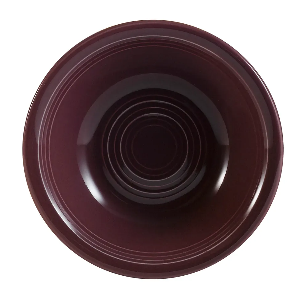 CAC China TG-11-PLM Tango Fruit Dish, 5oz, 4-3/4" Dia, 1-1/4" H, Porcelain, Plum - Dozen