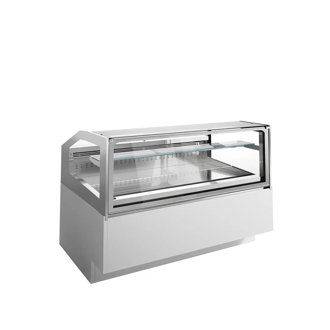 Ciam USA CIAM ICE QUEEN ICQBL1PV165I - 64" x 45" x 47" Display Case, Steel/Laminate, Heated LED