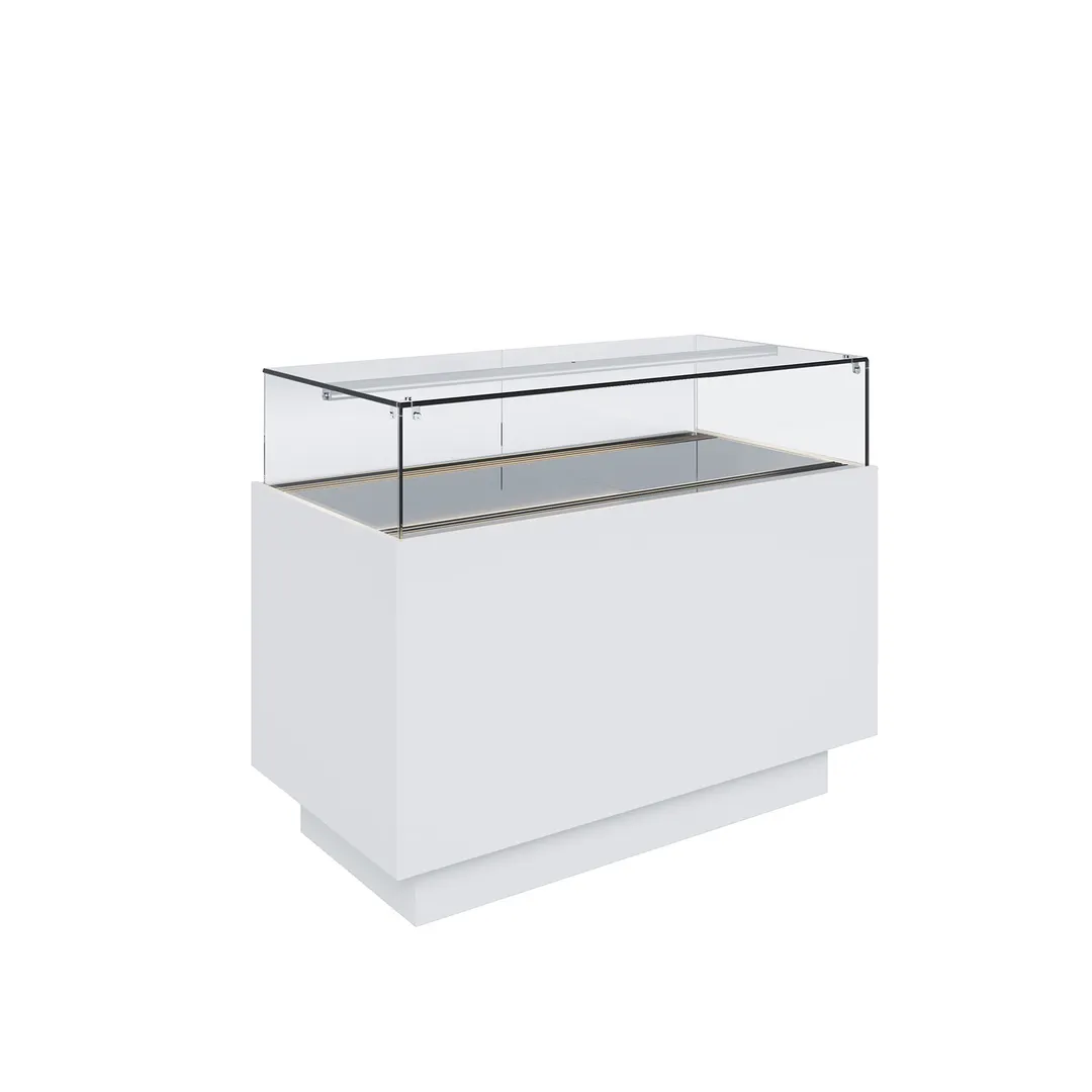 Ciam USA JEP6R4UP090I - 35-7/16" x 27-1/4" x 42-1/16" Laminate Refrigerated Bakery Case, LED