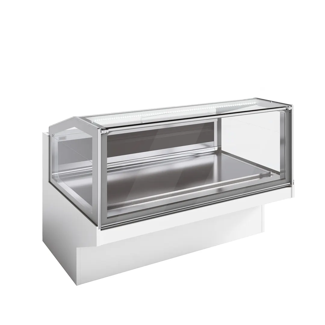 Ciam USA Performer PFRM115I 45" Red Meat Display Case, 45" Cube, Bottom Compressor, LED Lighting