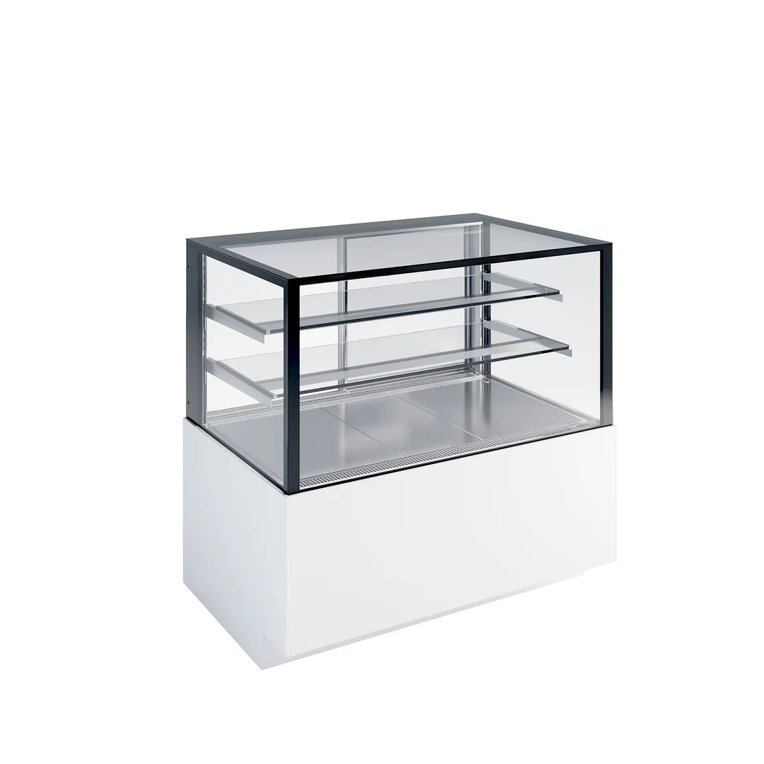 Ciam USA CIAM TORTUGA TG2P8PVAP90QRDI – 59" x 47" x 47" 90° Bakery Case, Laminate, LED, Digital