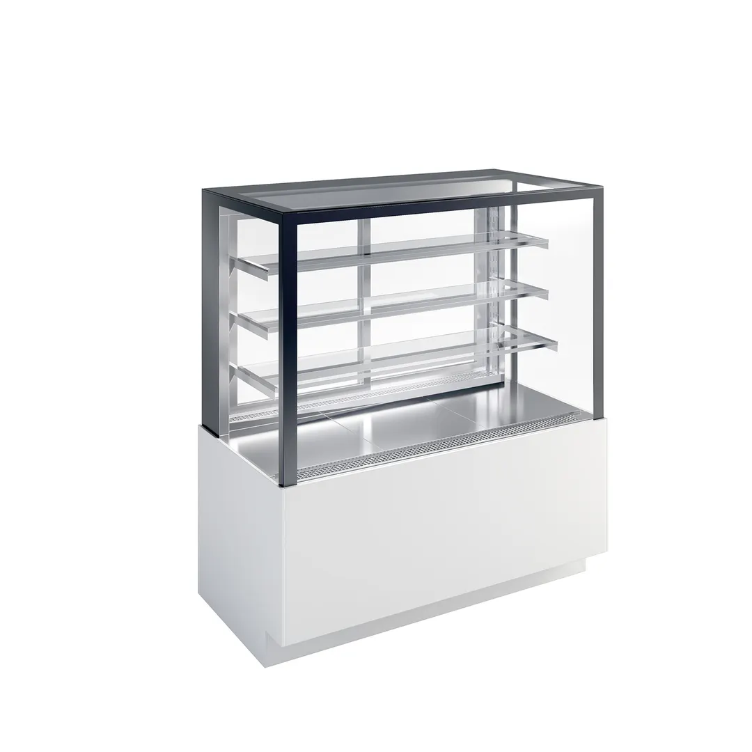 Ciam USA CIAM TORTUGA TRT3P6PV200I - 78-3/4" L x 25-3/8" D x 53-1/8" H BakeryCase Stainless 3000K LED