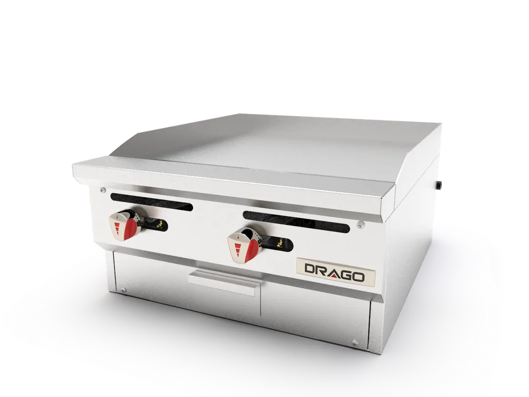 Drago America DRGM24 24" Countertop Gas Griddle