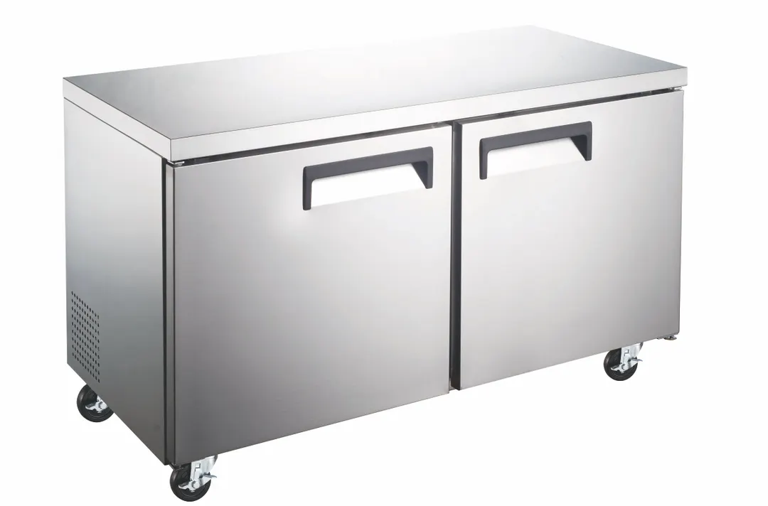 Drago America DRUC48F 47" 2-Door Undercounter Freezer, Stainless Steel, 12 cu. ft.