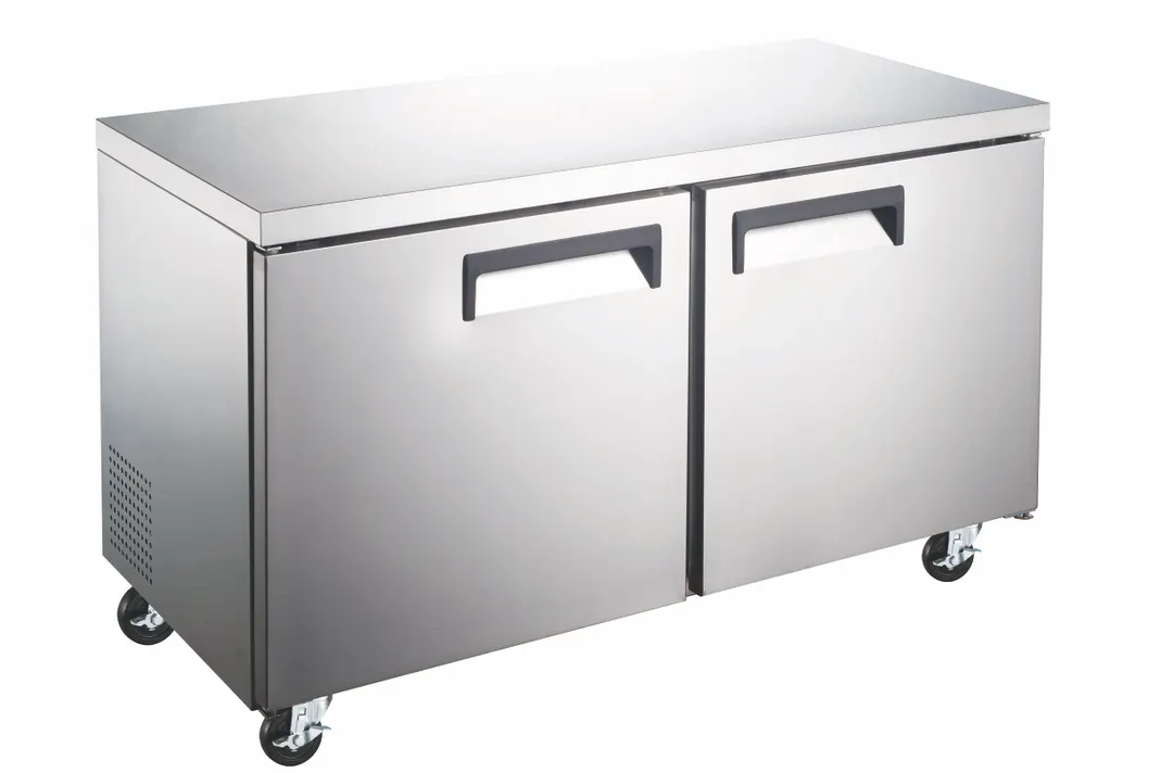 Drago America DRUC48R 48" 2-Door Undercounter Refrigerator, Stainless Steel, 12 cu. ft.