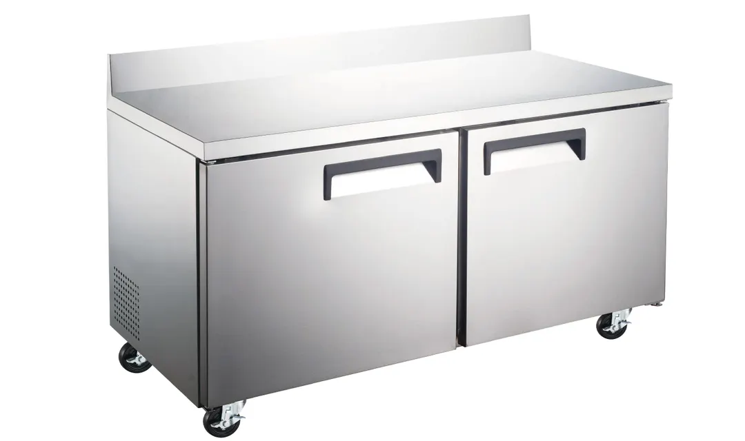 Drago America DRWT60F 60" Worktop Freezer, Stainless Steel, -7°F-0°F temp, 15 cu. ft.