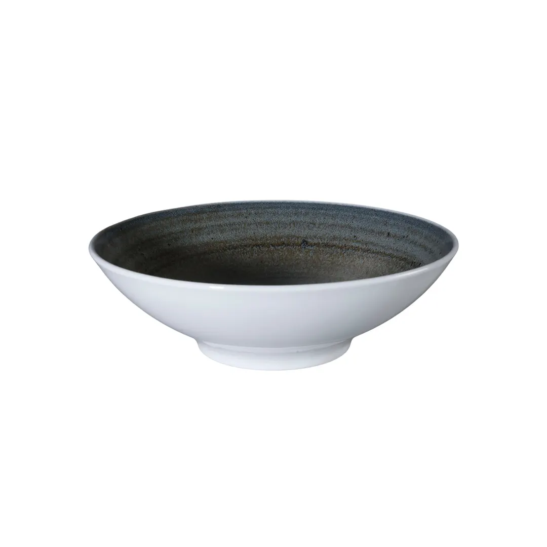 GET PA1004923212 Round China Bowl, 6.9" L x 6.9" W x 2.2" H, Corona Aqua Lagoon, General, 1 Dozen