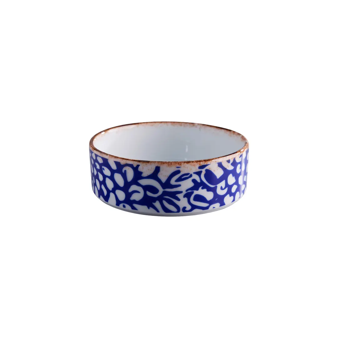 GET PA134I993112 - 18 oz. Rustic Indigo China Bowl, Round, General Use, 18 oz