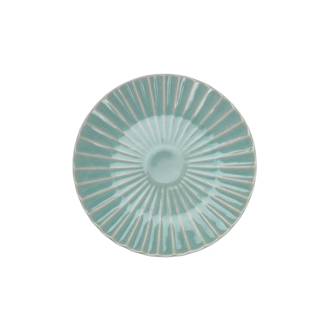 GET PA1844022012TALLER Dessert Plate, 8" Dia., Bahia Nilo Round China - 1 Dozen