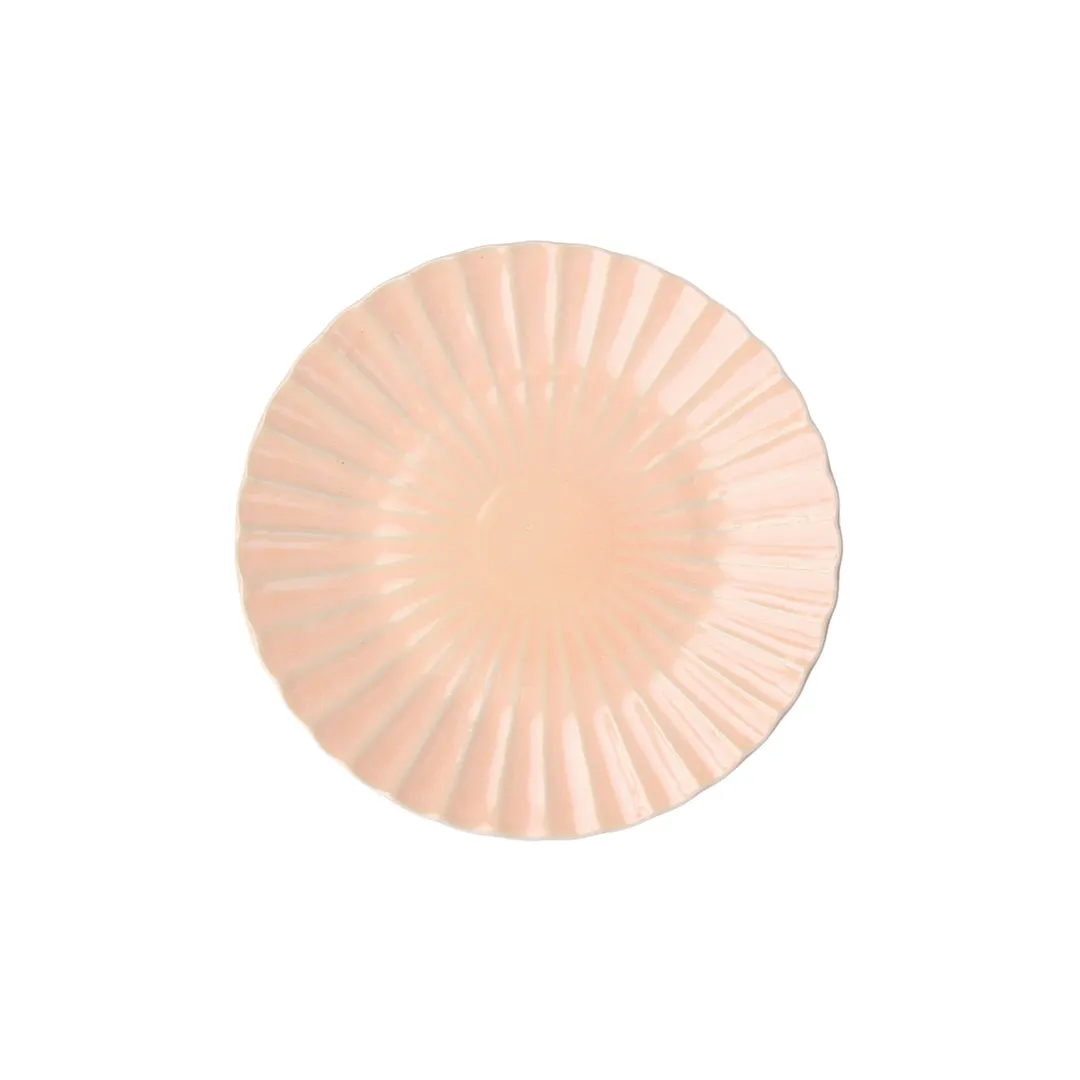 GET PA1852022012TALLER Dessert Plate, 8" Dia., Round Bahia Anemona China, - 1 Dozen