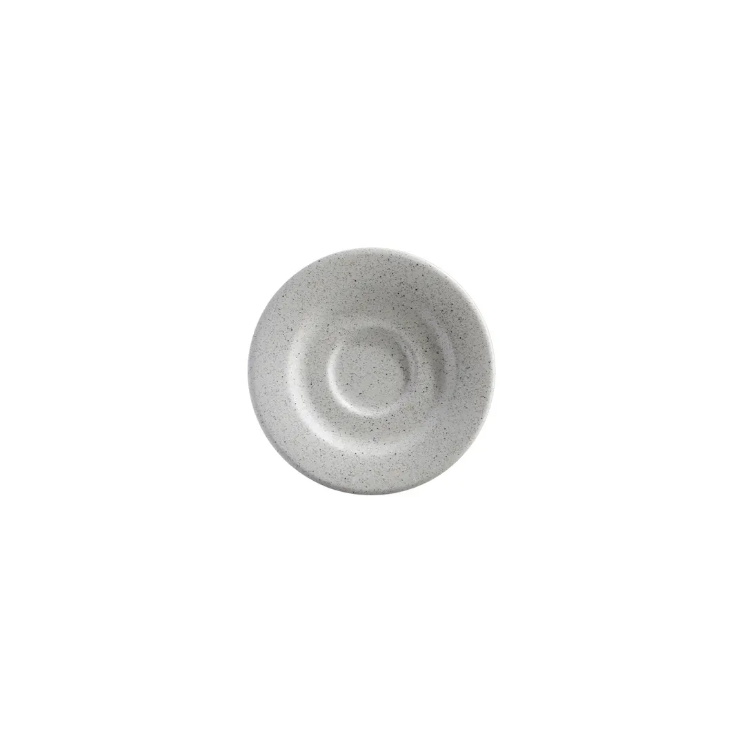 GET PP1940900124 - Round China Coffee Espresso Saucer, 4.5" Diameter, White Gloss Finish, - 1 Dozen