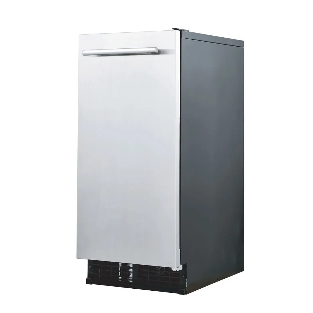 Icetro IU-0070-AG Undercounter Ice Maker With Bin, 55 Lb/Day Bell‑Cube Ice, 26 Lb Storage, 115V
