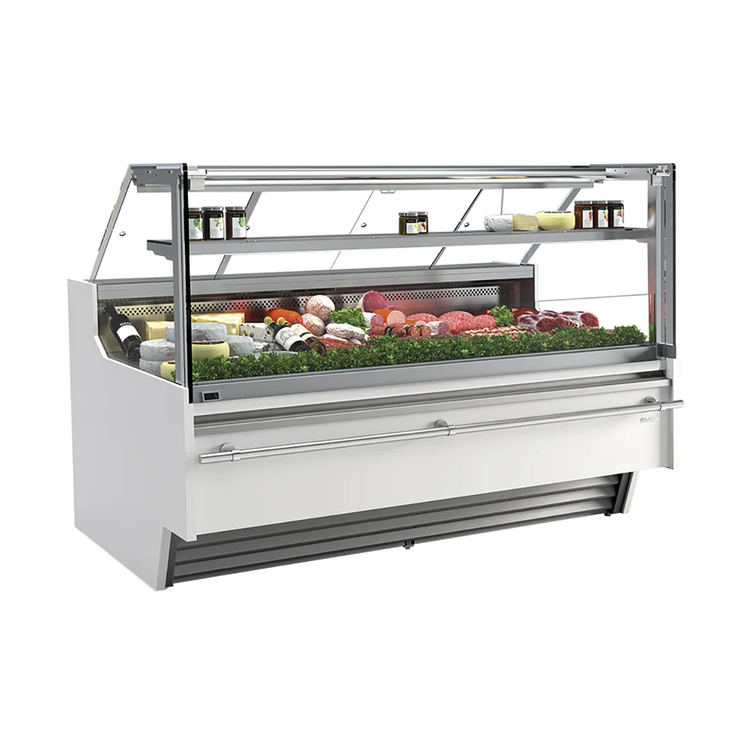 Infrico USA IDC-VBC15SCP 62" Single Duty Flat Refrigerated Meat Display Case