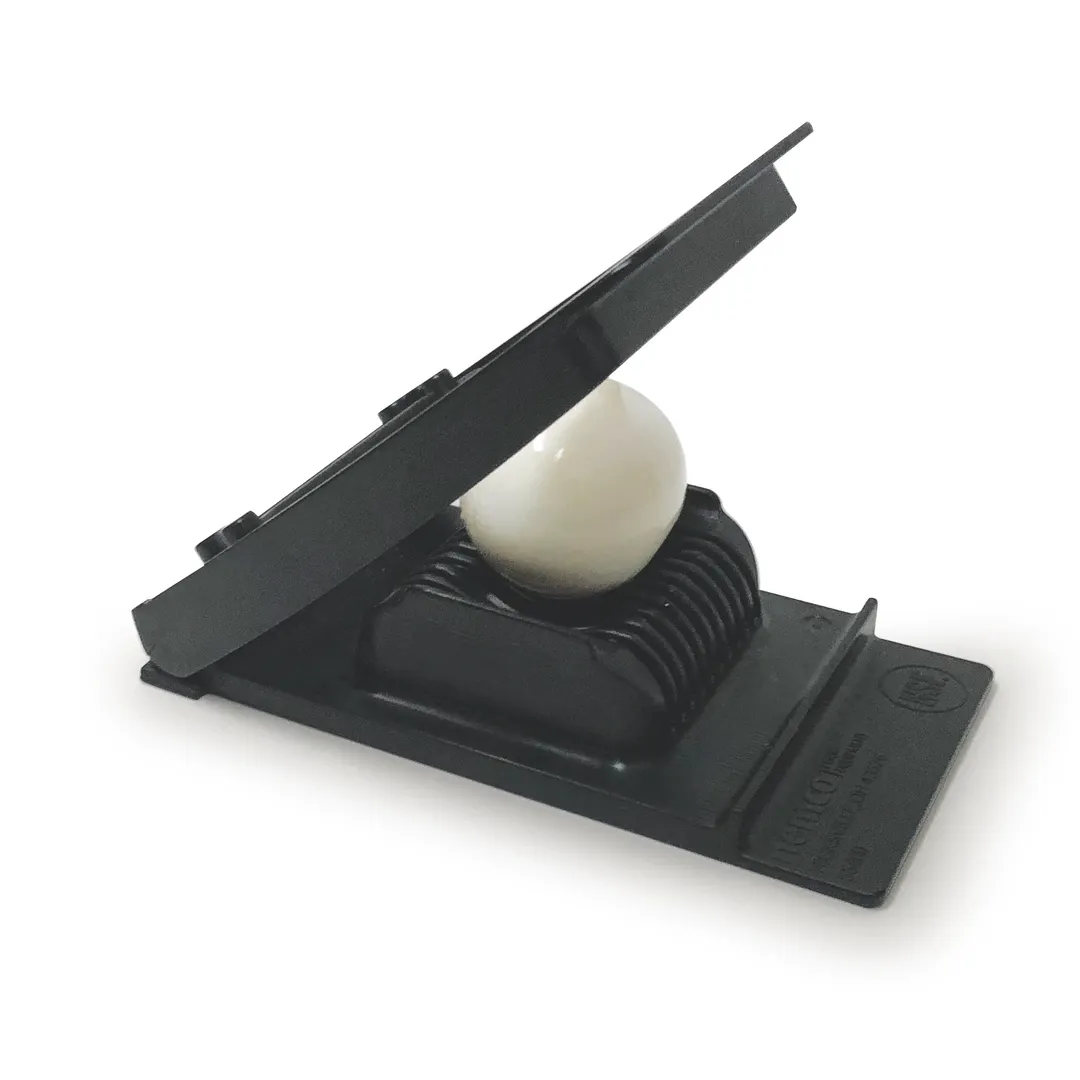 Nemco 55400 Egg Slicer – 3/16" Slice, Steel Wire Blades, Black ABS Plastic Frame, NSF