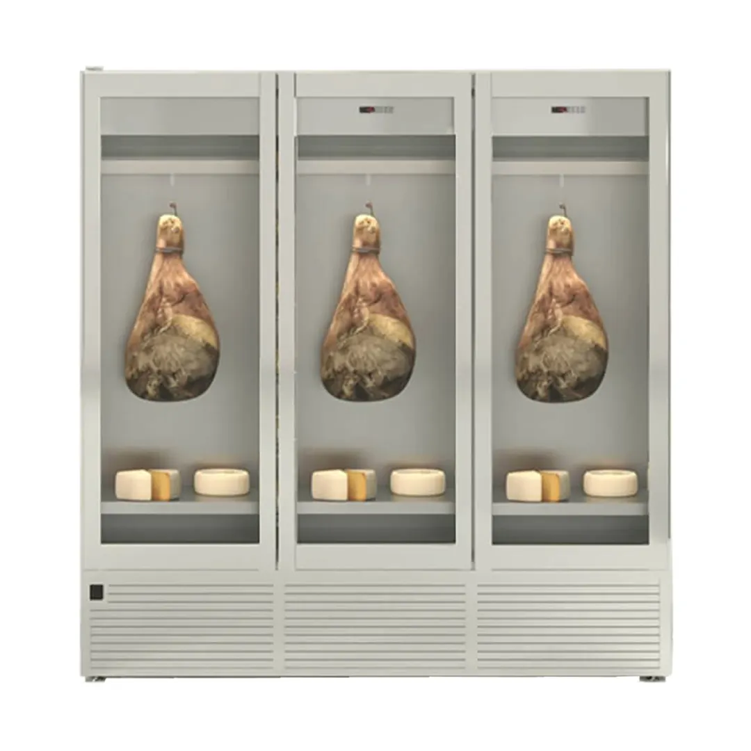 Oscartek PROVINO I RM700 28" Red Meat Display Case, Solid Side, Stainless, Triple‑Pane Glass Door