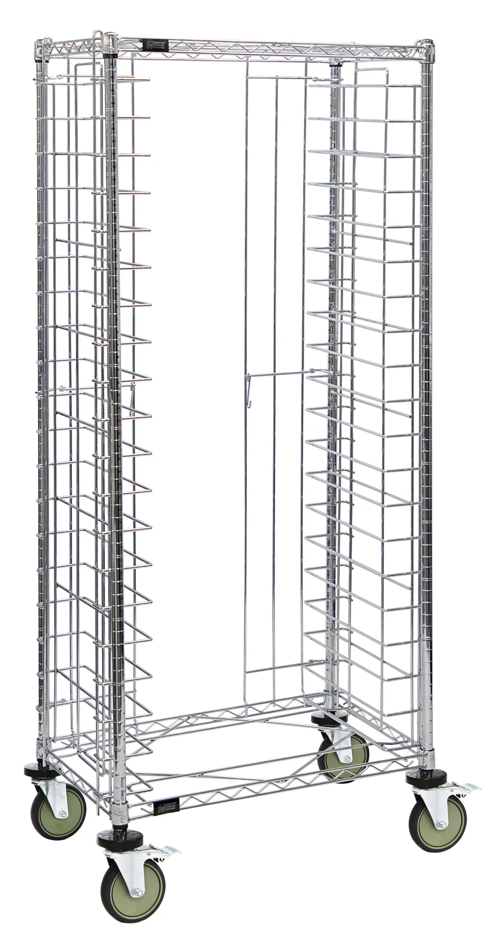 Quantum TC-20 20 Tray Mobile Side Loading Tray Cart - 18"W x 30"D x 69"H
