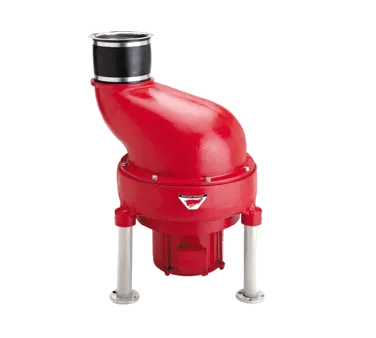 Somat C10P-O Red Goat "C" Series Disposers® , 10 Hp / 3ph Motor / 15" dia rotor - Offset (Unit Only)
