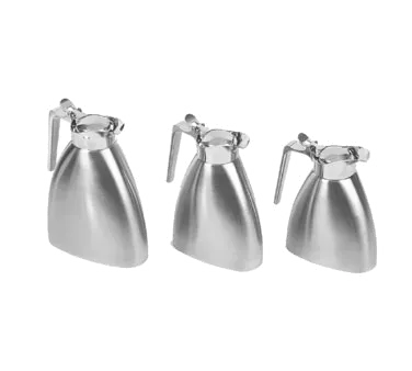 Spring USA 17598-5 Beverage Server, 14 Oz (0.4 L) Vacuum-Insulated, Stainless Steel, Chrome Accents