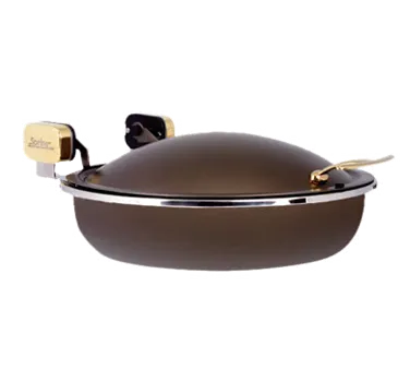 Spring USA 2382-597/36 Seasons Induction Sauteuse, 15¼" Dia x 6" H, Hinged Cover 1¼‑2½‑4‑Qt
