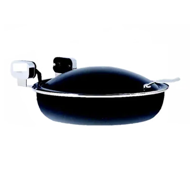 Spring USA 2382-8/36 Sauteuse, 1‑1/4‑4 Qt., 15‑1/4" Dia. x 6" H, Cover, Ti/Chrome, Induction Ready