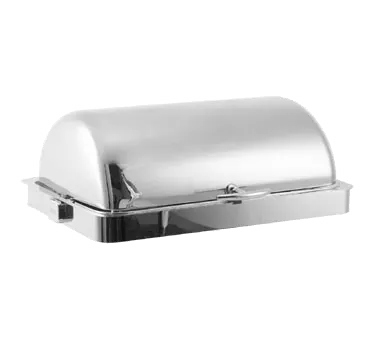 Spring USA 2546-6A Rondo Chafer – 14 Qt, 26" × 18.9" × 9", Roll-Top Lid, 18/10 Stainless 120V 700W