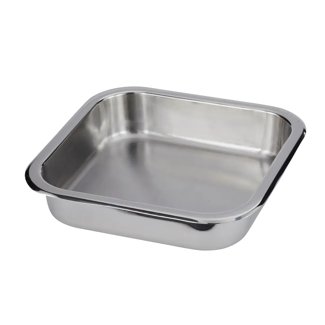 Spring USA 274-66/23 Insert - Square 4-Qt Inset, Servella 2274-5/23, Stainless Steel