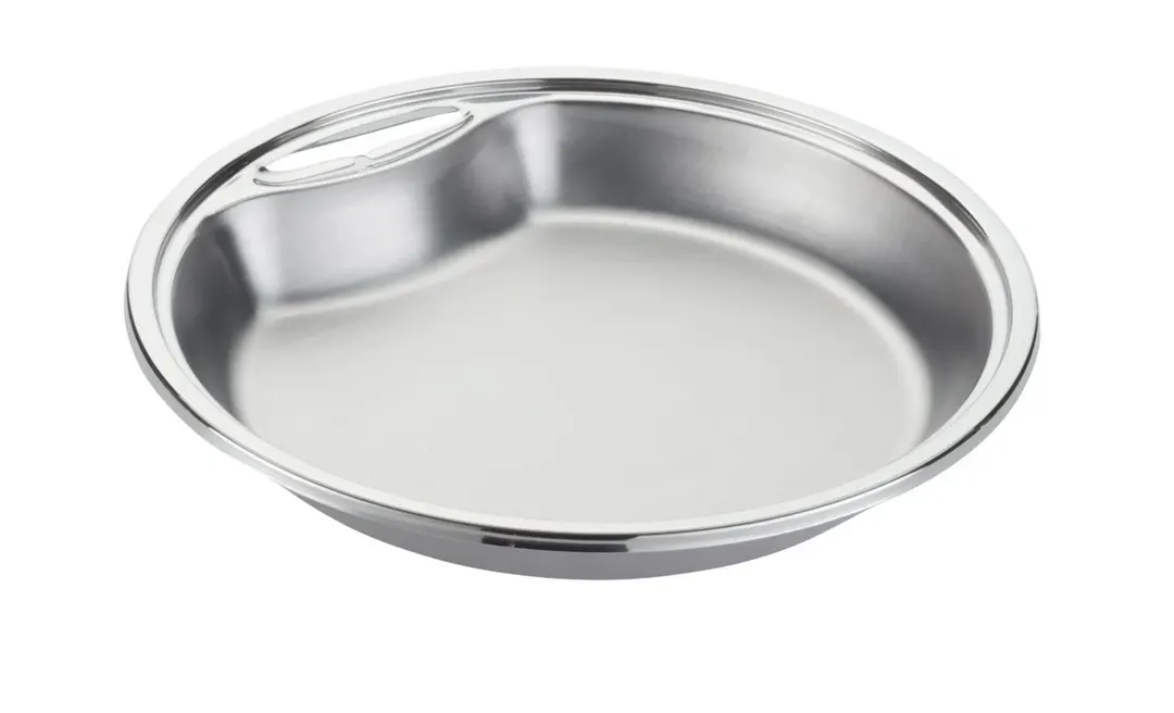 Spring USA 372-66/36 Insert 4 Qt (3.8 L) Round 14.125" D x 2.25" H Steel Oven & Dishwasher Safe