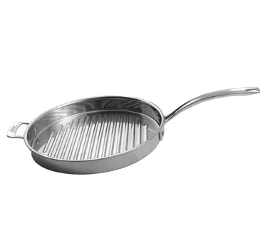 Spring USA 8168-60/30 Primo! Buffet Griddle, 2‑Quart, 12" x 1½" Round, steel with aluminum core, riveted handle, rims