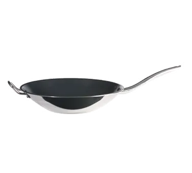 Spring USA 8218-60/35 Wok, 4 Qt., 13‑3/4" Dia x 3" H, Quantanium, Induction Ready, Gas/Electric