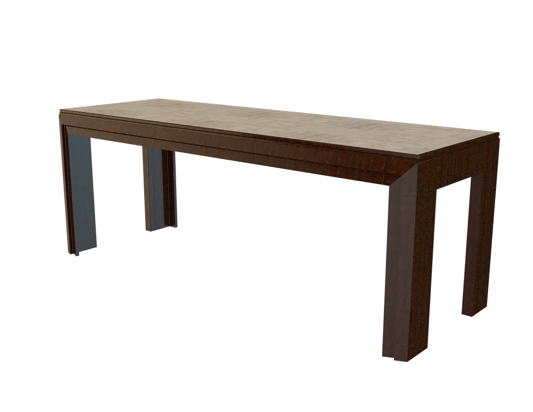 Spring USA COMMUNAL1 Induction Table, 102" x 36", 3 Warmers, Wood Base, Glass Top, 110-120V 650W, Certified