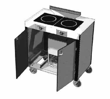 Spring USA ICS234-18 Max Induction™ Mobile Cooking Station