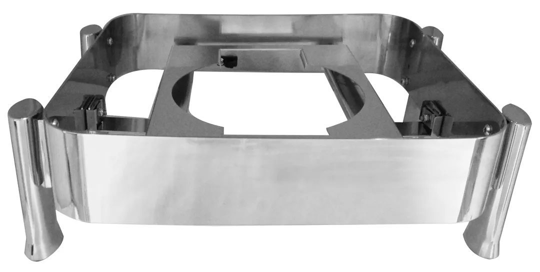 Spring USA S574-6/23 Chafer Stand, 18-3/4" W x 17-3/4" D x 6" H, Stainless Steel, 5.8qt Buffet Server