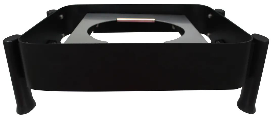 Spring USA S574-8/23 Chafer Stand, 18-3/4" W x 17-3/4" D x 6" H, Titanium Frame for Radiance Server