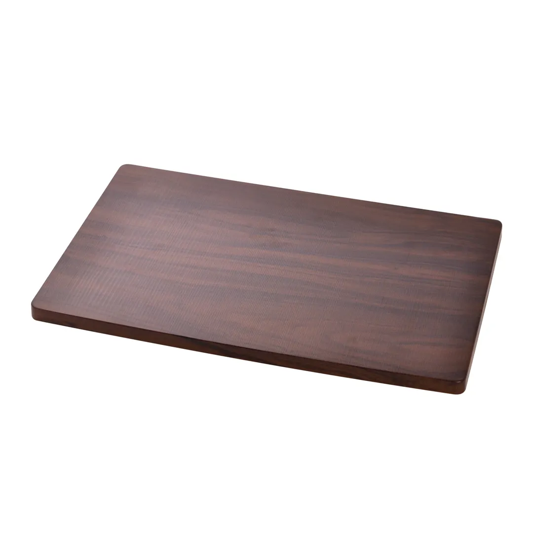 Spring USA SK-14505FXW Skyra Inset, 1/1 GN, 20" x 12-1/4" x 3/4" Steel, Faux Wood, Browns