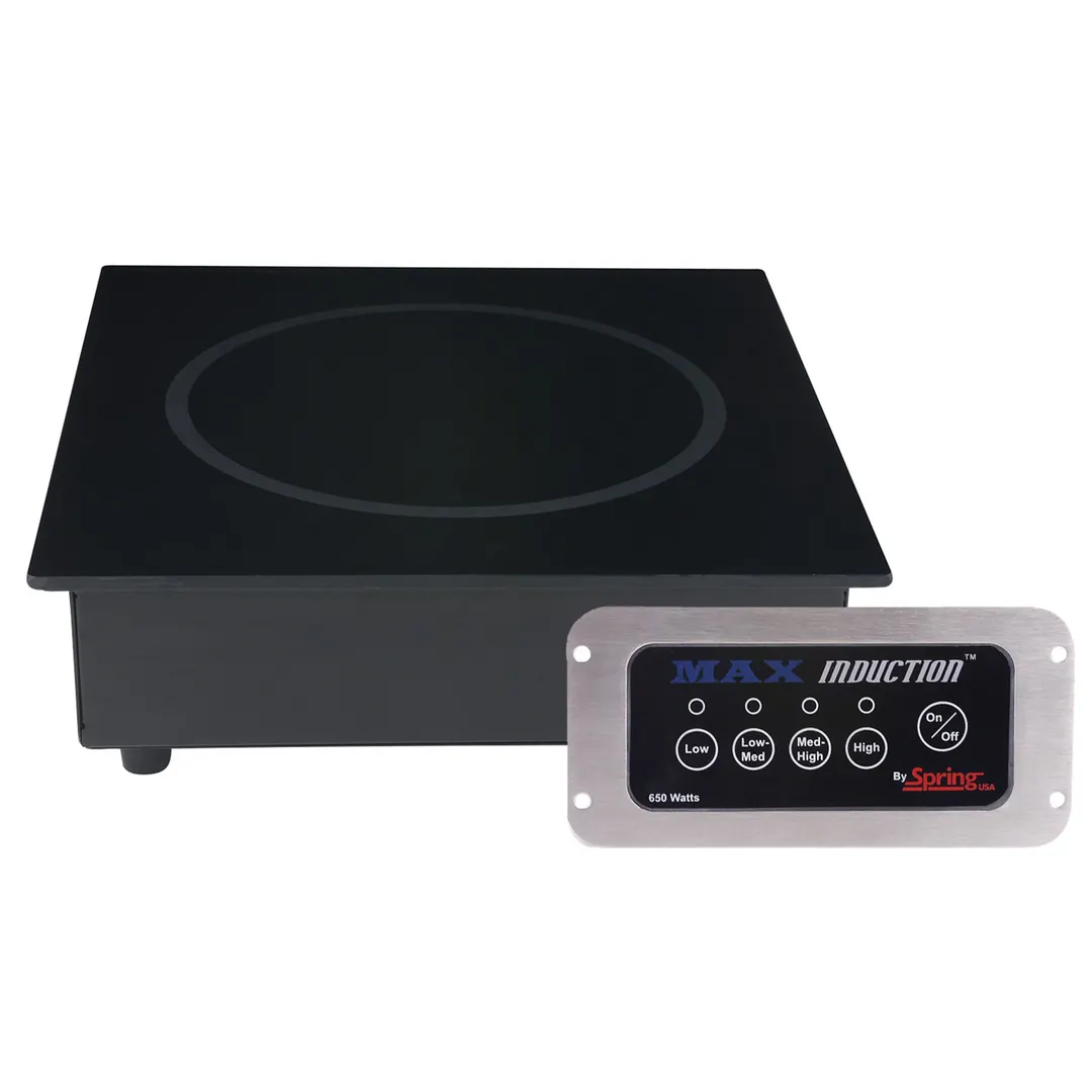 Spring USA SM-653SS Countertop Induction Range, Sealed Induction Base With Flanged Cooking Surface