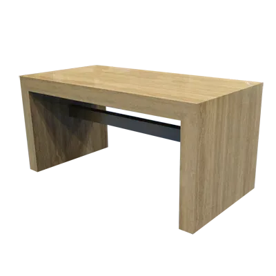 Spring USA SRN-WATERFALL-TABLE Induction Table, 36x72x36", Wood Base, Glass/Stone Top, 3 Burners, Swivel Casters