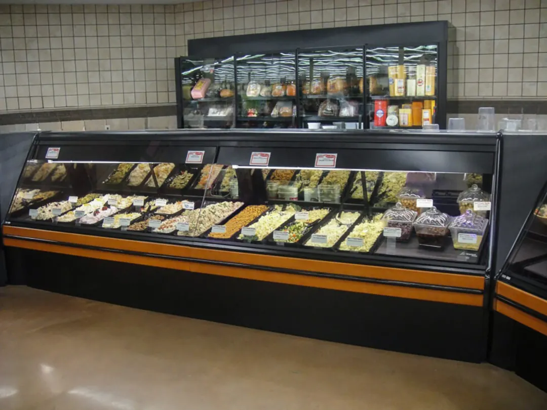 Structural Concepts GMG6 75" Single Duty Curved Refrigerated Meat Display Case, Remote