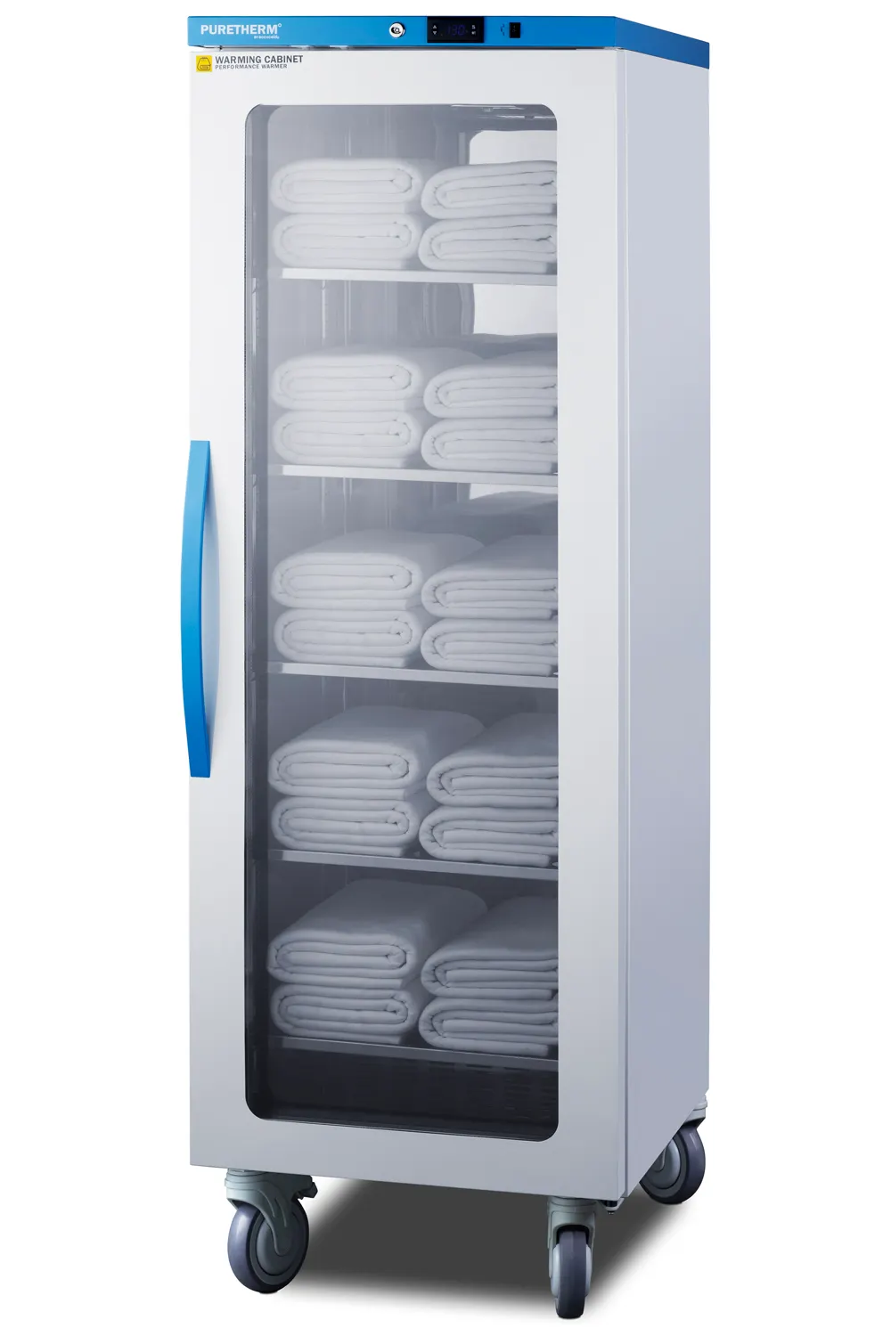 Summit AWC12PB Medical Linen / Blanket Warming Cabinet, 12.54 cu. ft., 24" W,  Easy Mobility