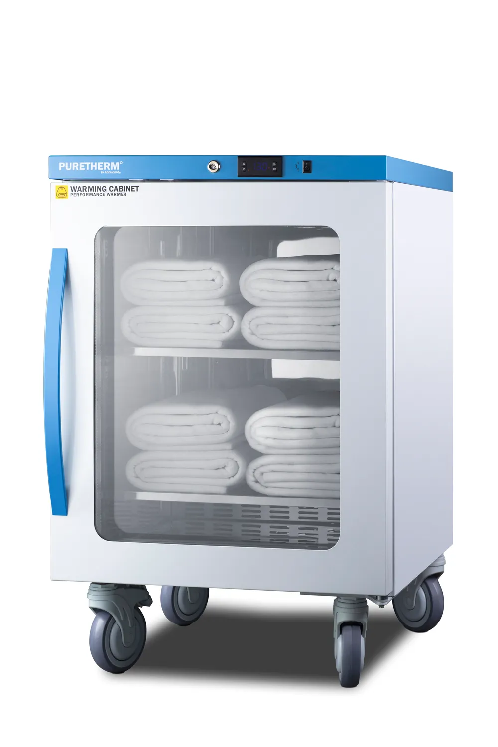 Summit AWC6PB Medical Linen / Blanket Warming Cabinet, 5.22 cu. ft., 24" W, Easy Mobility
