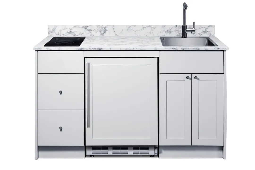 Summit CALDERAWH35I Turnkey Caldera Kitchen, Kitchenette with Refrigeration