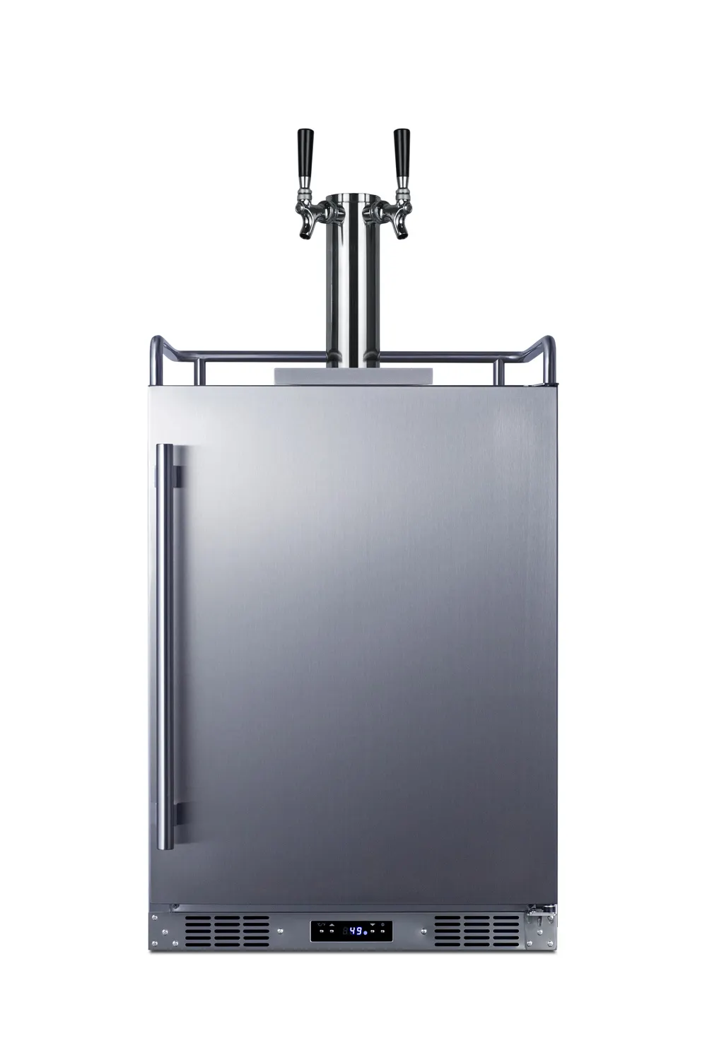 Summit SBC683OSTWINCFB Outdoor Beer & Coffee Kegerator, 24" Wide - 115V