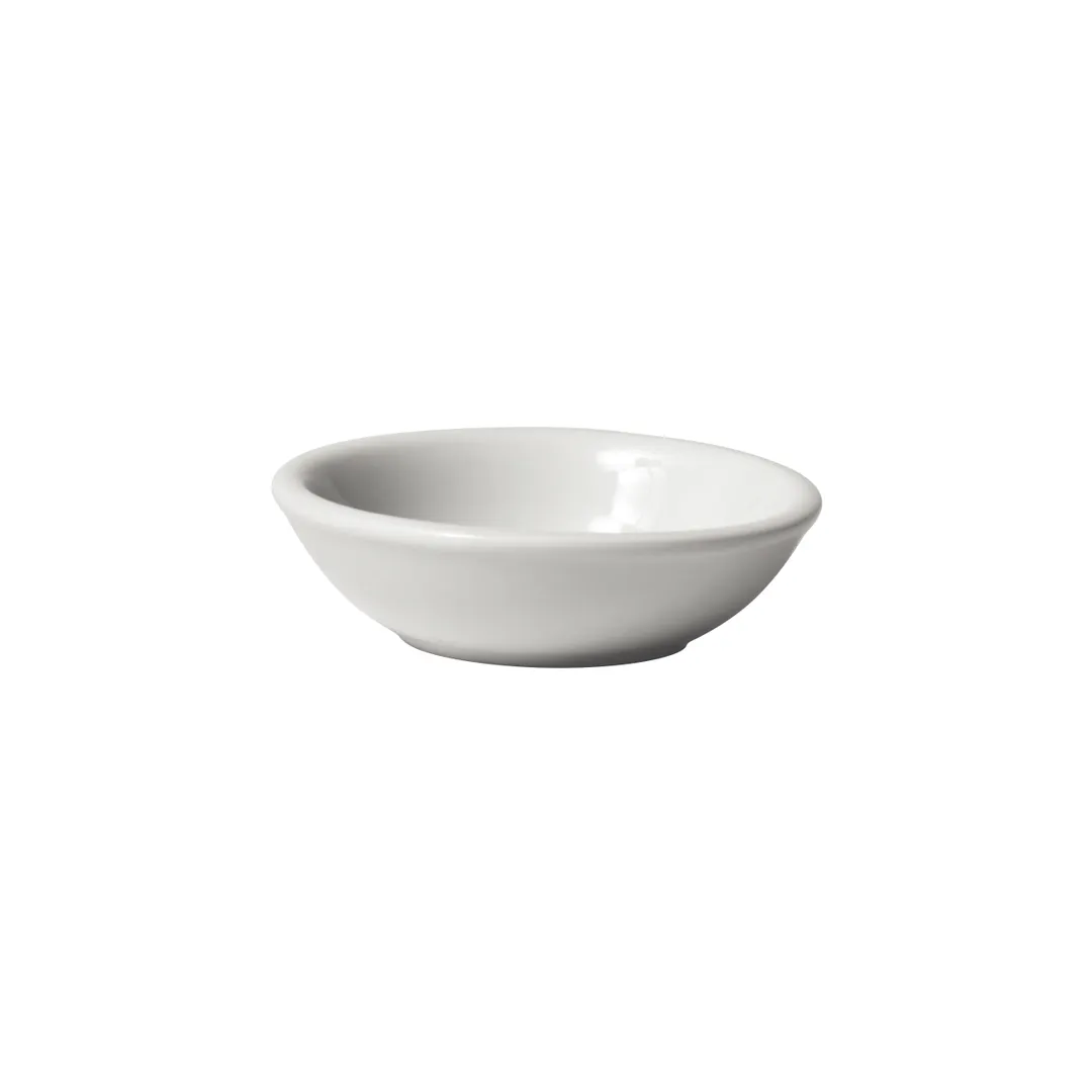 Winco ASD-15 Sauce Dish, 1½ oz Capacity, 2¾" Diameter x 1" Height, Round White Porcelain, 1 Dozen