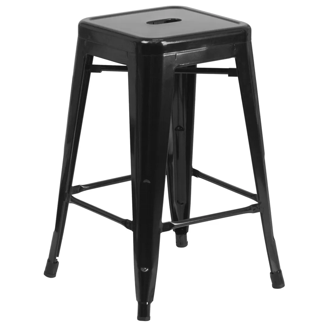 Flash Furniture Backless Metal Counter Stool - Thumbnail 5